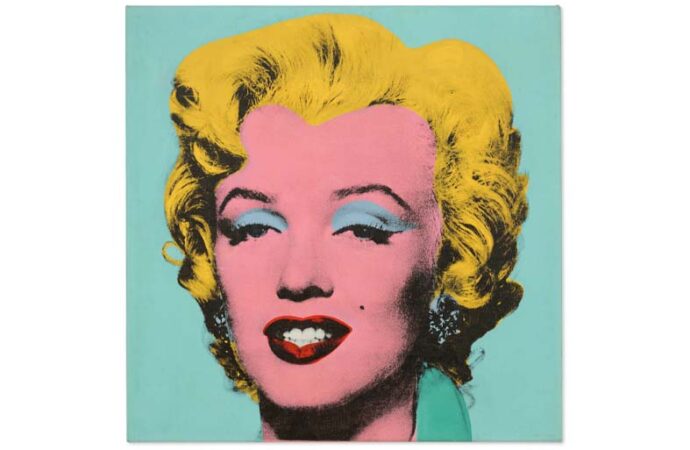 Retrato de Marylin, de Andry Warhol, é vendida por US$ 195 milhões em leilão