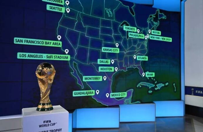 Fifa anuncia cidades-sede da Copa do Mundo de 2026